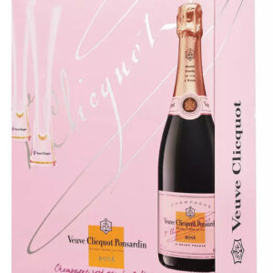 Veuve Clicquot Rosé Flute Pack Champagne, 75 cl