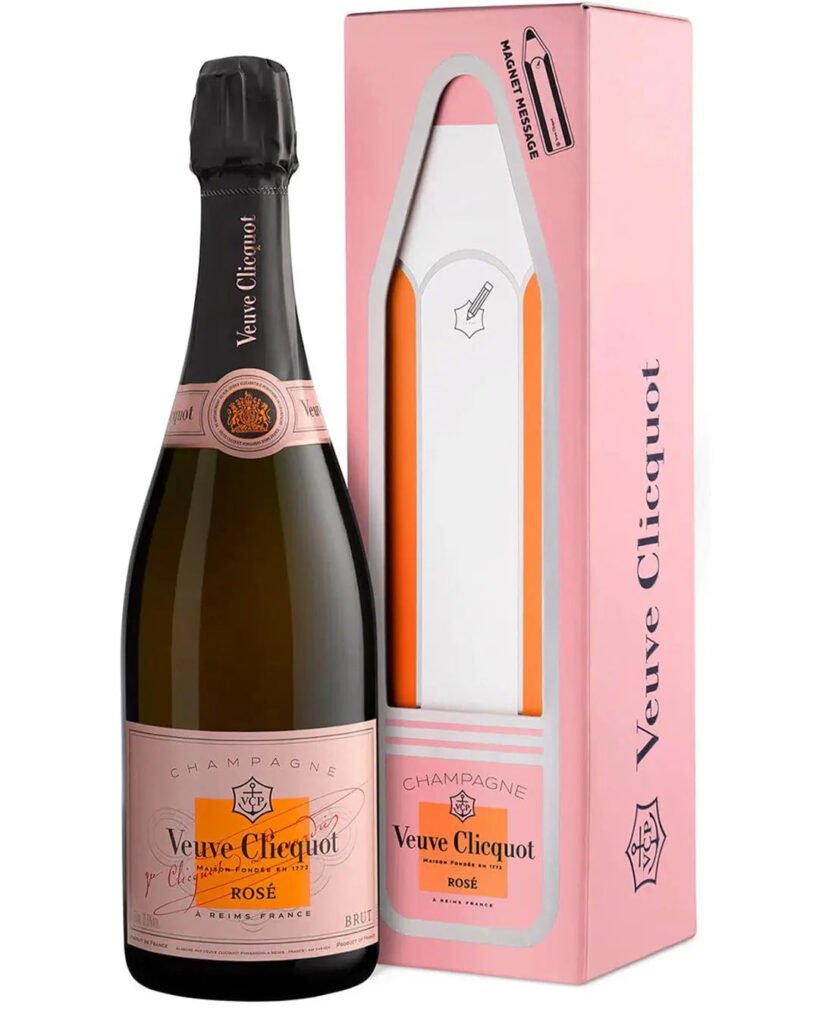 Wholesale Veuve Clicquot Rosé Magnet Message Champagne 75 cl