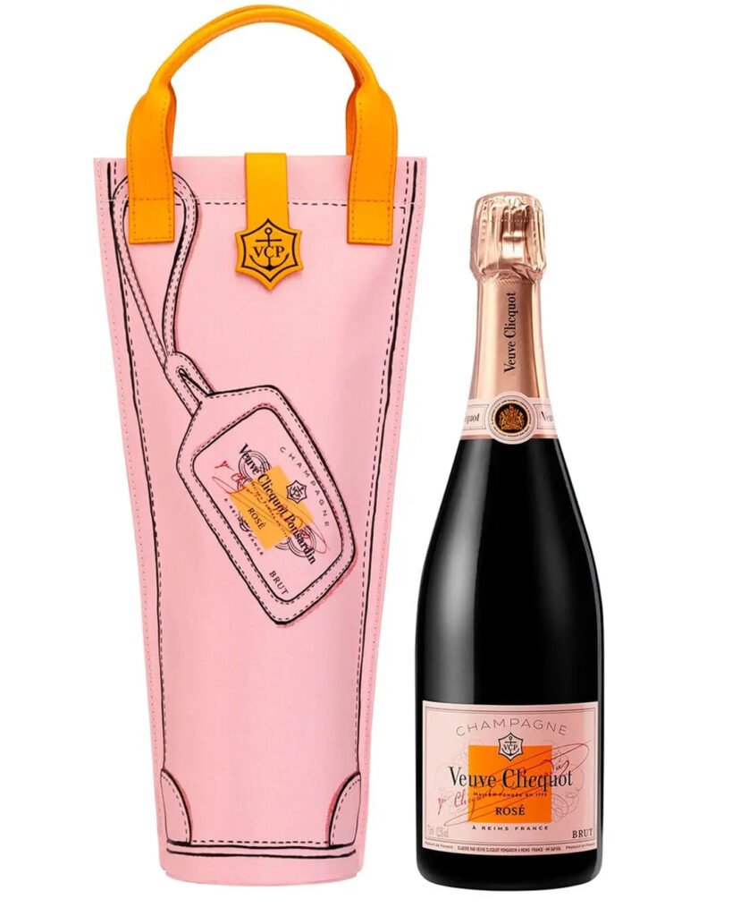 Wholesale Veuve Clicquot Rosé Shopping Bag Champagne 75 cl