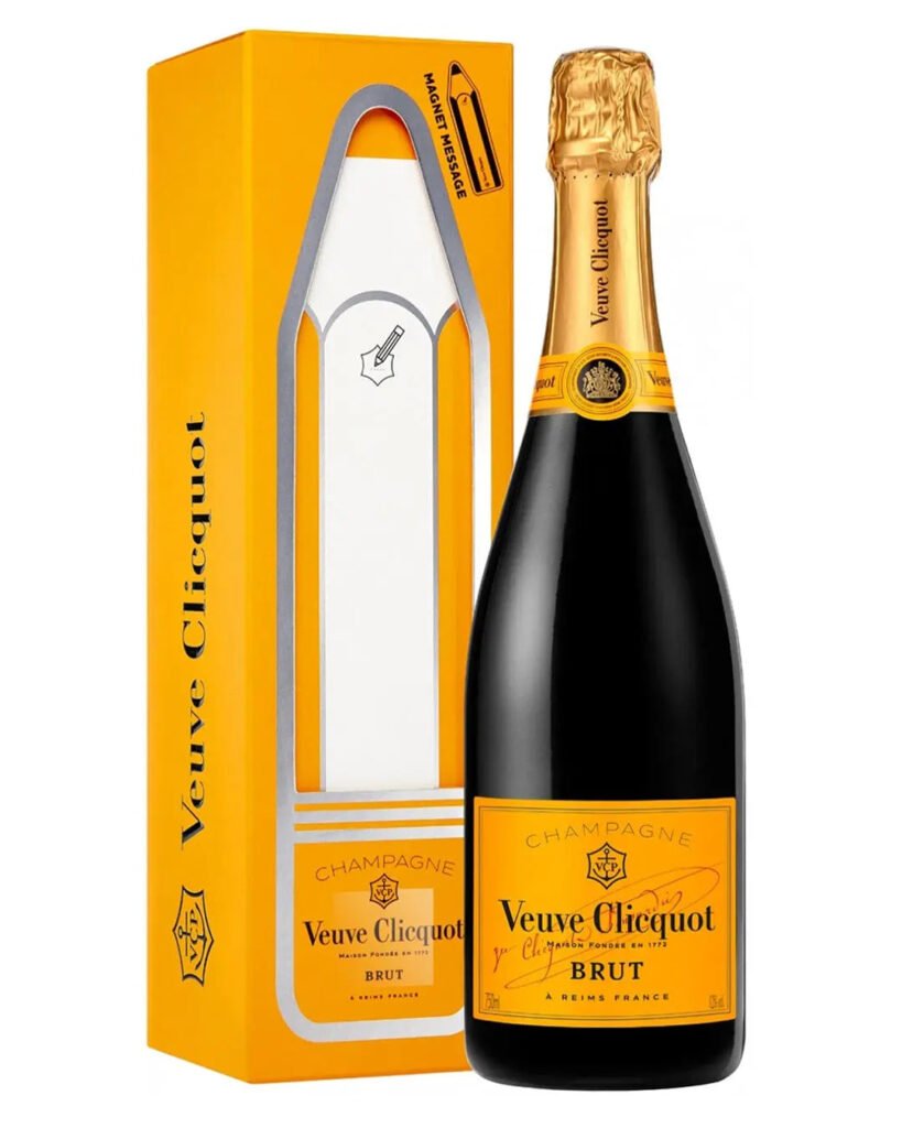 Wholesale Veuve Clicquot Yellow Label Magnet Message 75 cl