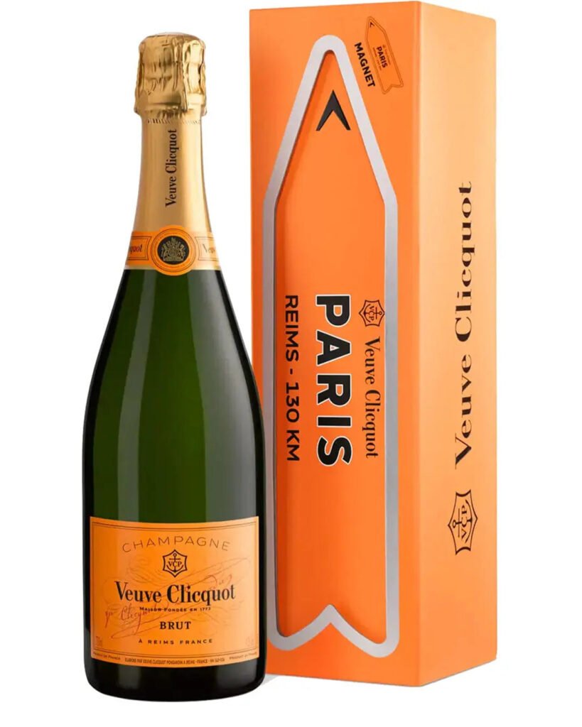 Wholesale Veuve Clicquot Yellow Label Travel Magnet Champagne 75 cl