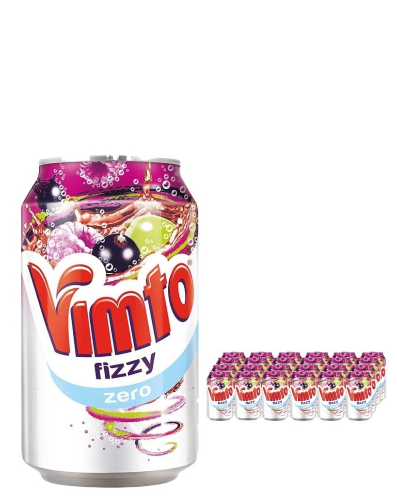 Wholesale Vimto Nas Sugar Fizzy Fruity Soft Drink Can Multipack 24 x 330 ml