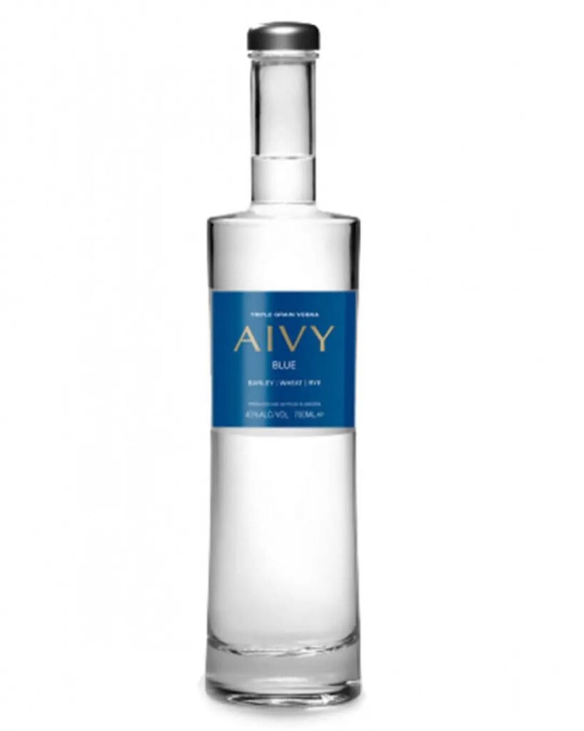 Wholesale Aivy Blue: Barley Wheat & Rye Triple Flavoured Vodka 70 cl