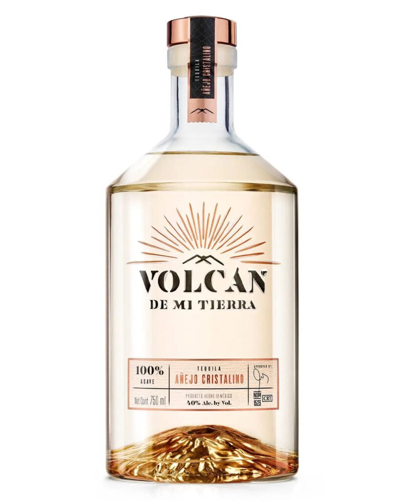 Wholesale Volcan Añejo Cristalino Tequila 70 cl