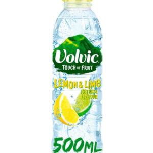 Volvic Touch of Fruit Lemon & Lime Multipack, 12 x 500 ml