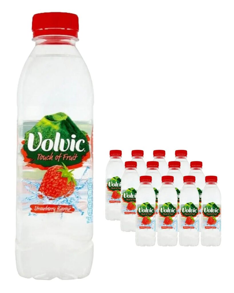 Wholesale Volvic Touch of Fruit Strawberry Multipack 12 x 500 ml