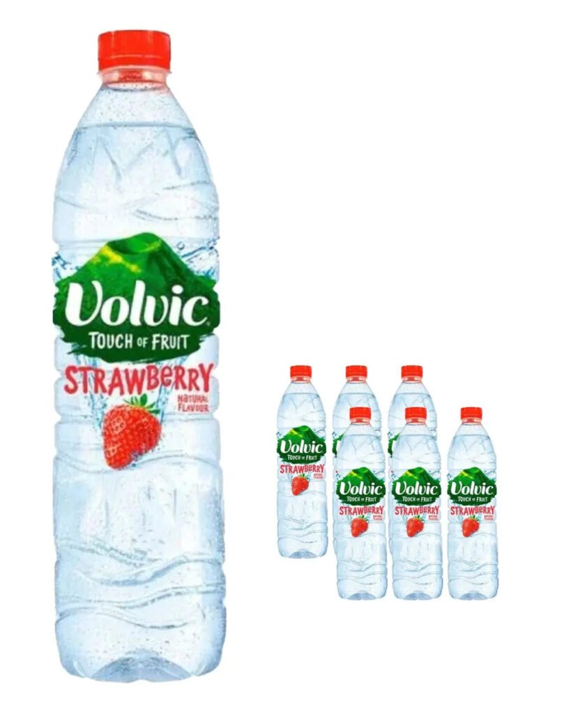 Wholesale Volvic Touch of Fruit Strawberry Multipack 6 x 1.5 L