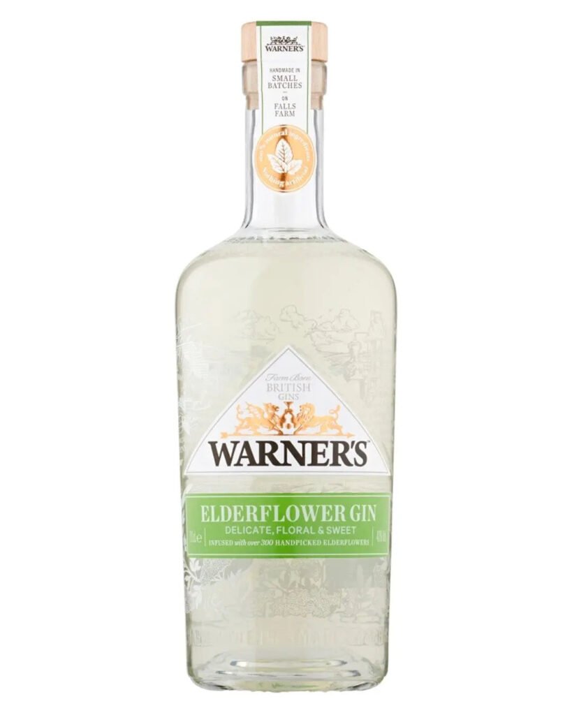 Wholesale Warner's Elderflower Gin 70 cl
