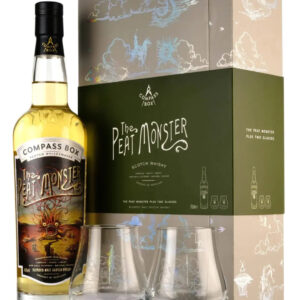 Compass Box The Peat Monster Blended Whisky Gift Set, 70 cl