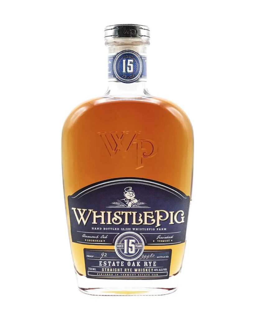 Wholesale WhistlePig Rye Whiskey Vermont Oak 15 Year Old 70 cl