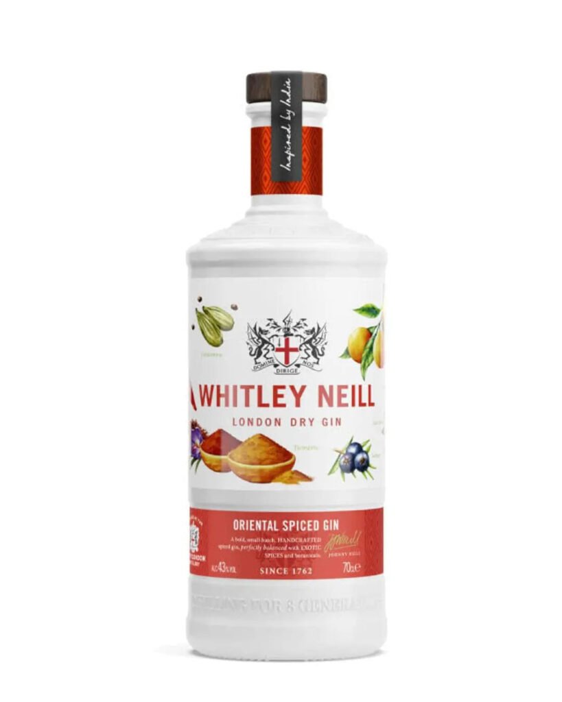 Wholesale Whitley Neill Oriental Spiced Gin 70 cl