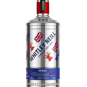 Whitley Neill Platinum Jubilee Gin, 70 cl