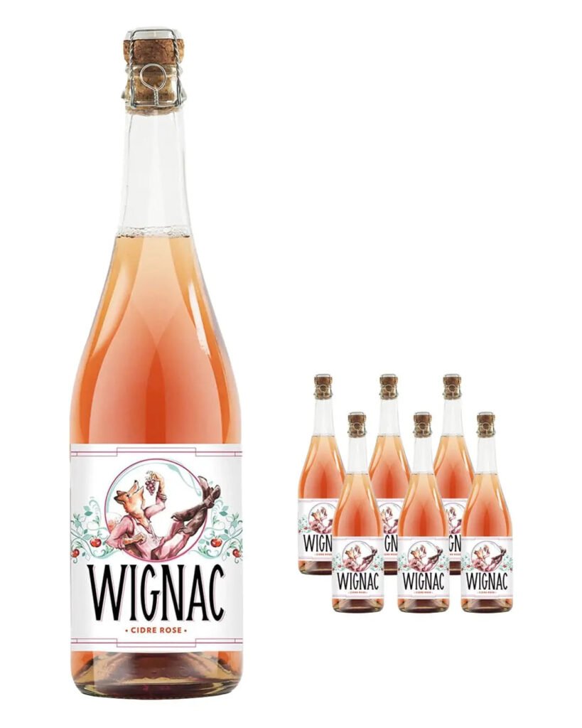 Wholesale Wignac Cidre Rose Le Goupil Case 6 x 750 ml