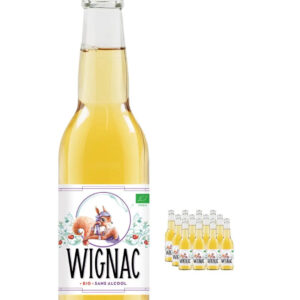 Wignac La Lady Non Alcoholic Cider Multipack, 12 x 330 ml