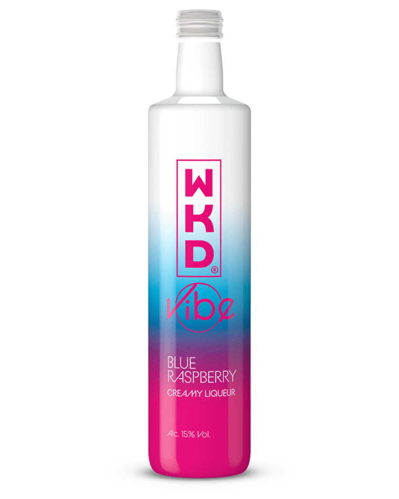 Wholesale WKD Vibe Creamy Blue Raspberry Liqueur 50 cl