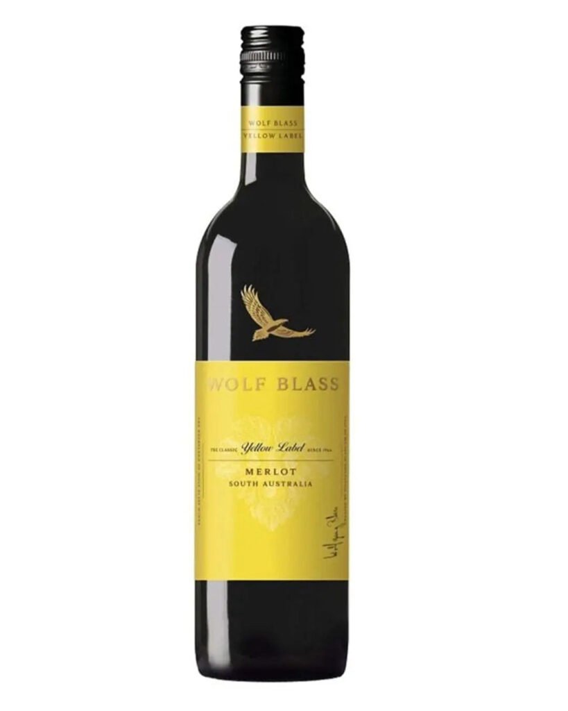 Wholesale Wolf Blass Yellow Label Merlot 75 cl