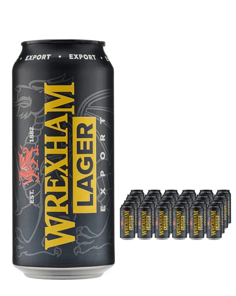 Wholesale Wrexham Export Lager Beer Can Multipack 24 x 440 ml