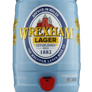 Wrexham Lager Mini Keg, 5 L