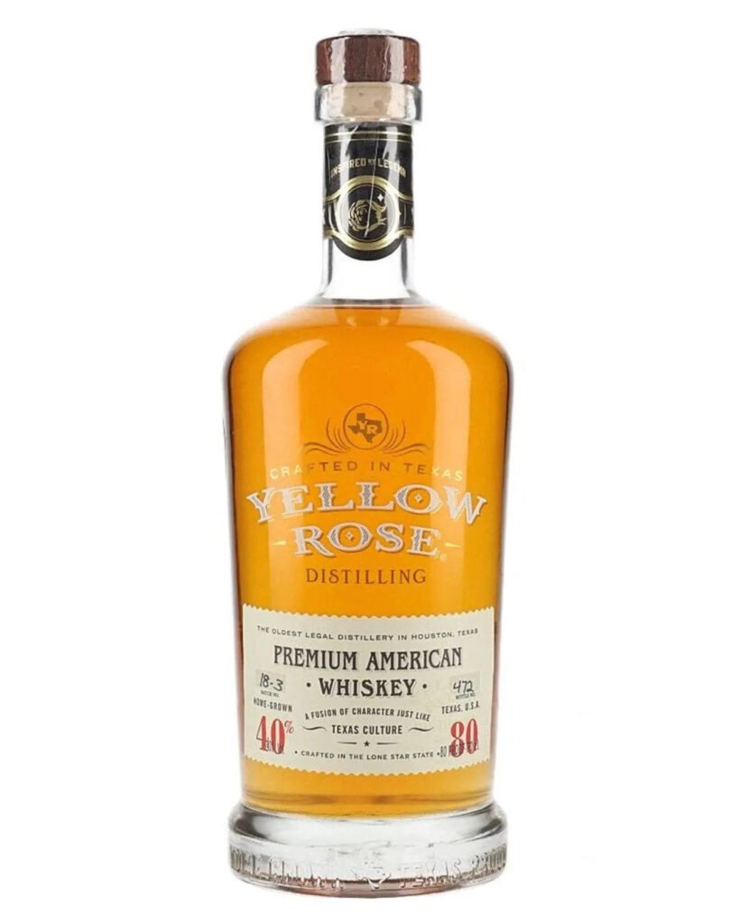 Wholesale Yellow Rose Premium American Whiskey 70 cl