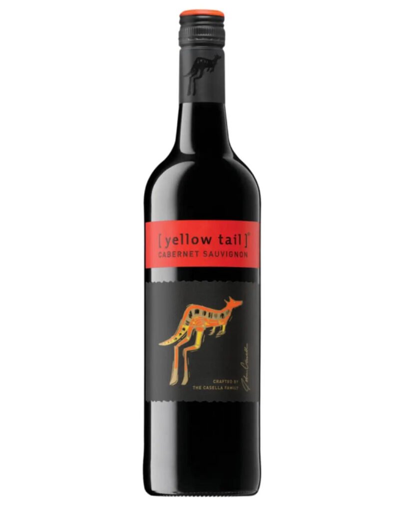 Wholesale Yellow Tail Cabernet Sauvignon Red Wine 75 cl